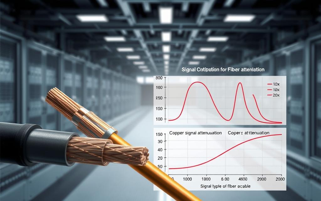 copper vs fibre attenuation comparison