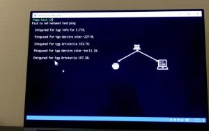 how to ping computer on same network
