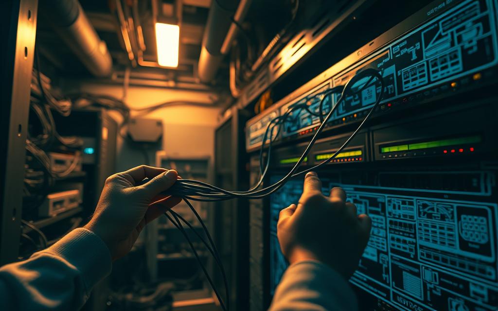 network cable installation practices